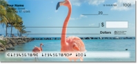 Pink Flamingo Personal Checks