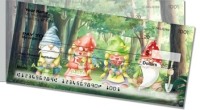 Garden Gnome Side Tear Personal Checks