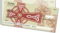 Celtic Cross Side Tear Personal Checks