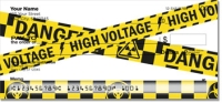 Caution Tape Personal Checks