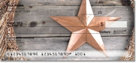 Rustic Star Personal Checks