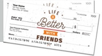 Best Friend Side Tear Personal Checks