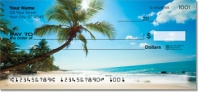 Tropical Coastline Personal Checks