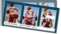 Sock Monkey Side Tear Personal Checks