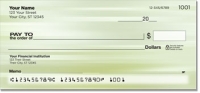 Green Swish Personal Checks