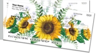 Sunflowers of Peace Side Tear Personal Checks