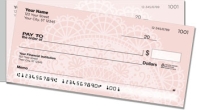 Lace Doily Side Tear Personal Checks