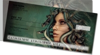Mythical Creature Side Tear Personal Checks