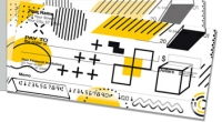 Retro Shape Side Tear Personal Checks