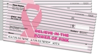 Power of Pink Side Tear Personal Checks