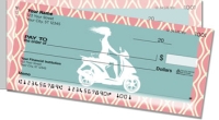 Scooter Girl Side Tear Personal Checks