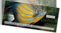 Blue Ring Angelfish Side Tear Personal Checks