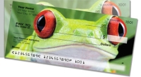 Red-Eyed Frog Side Tear Personal Checks