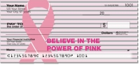 Power of Pink Personal Checks