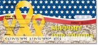 Support Our Troops Personal Checks