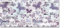 Butterfly Scroll Personal Checks