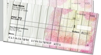 Slats of Color Side Tear Personal Checks