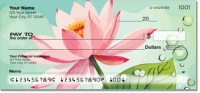 Wild Water Lily Personal Checks
