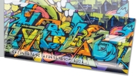 Urban Graffiti Side Tear Personal Checks