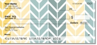 Arrow Pattern Personal Checks