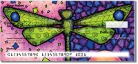 Dragonfly Art Personal Checks