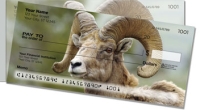 Big Horn Sheep Side Tear Personal Checks