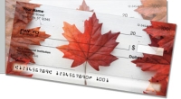 Maple Leaf Side Tear Personal Checks