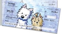 Terrier Friends Side Tear Personal Checks