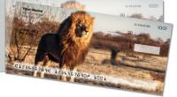 Lion Side Tear Personal Checks