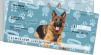 German Shepherd Side Tear Personal Checks