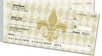 Classic Fleur de Lis Side Tear Personal Checks