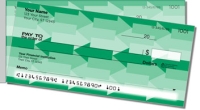 Monochrome Arrow Side Tear Personal Checks