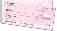 Pink Burst Side Tear Personal Checks