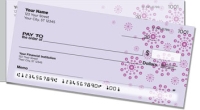 Purple Burst Side Tear Personal Checks