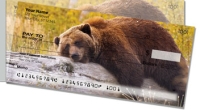 Bears of the World Side Tear Personal Checks