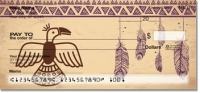 Native American Bird Symbol Personal Checks
