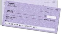 Grungy Scroll Side Tear Personal Checks