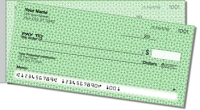 Green Box Scroll Side Tear Personal Checks