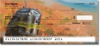 Classic Diesel Locomotive Personal Checks