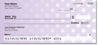 Fading Circle Personal Checks