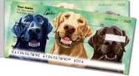 Labrador Retriever Side Tear Personal Checks