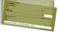 Gold Corner Scroll Side Tear Personal Checks