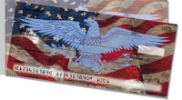 Rustic Eagle Side Tear Personal Checks