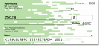 Pixel Pattern Personal Checks