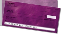 Purple Light Wave Side Tear Personal Checks