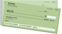 Green Safety Side Tear Personal Checks