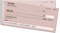 Pink Safety Side Tear Personal Checks