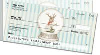 Vintage Winter Side Tear Personal Checks