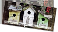 Rustic Birdhouse Side Tear Personal Checks