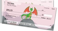 Ancient Dragon Side Tear Personal Checks